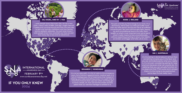 2024 International SCN8A Awareness Day map